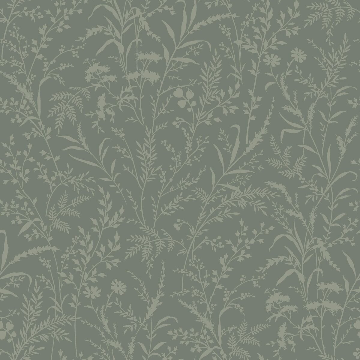 Borastapeter Wallpaper - Florian - Green