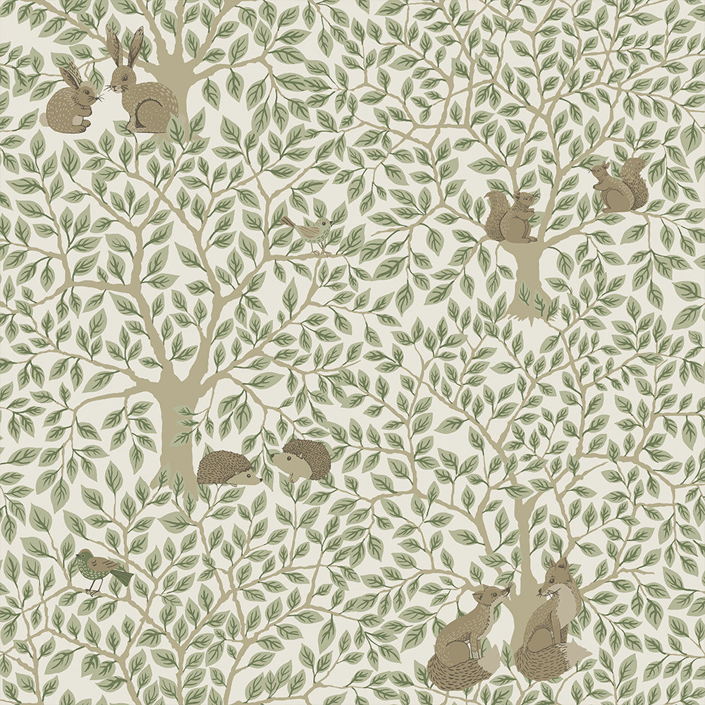 Midbec Tapete - Per 44111 - Grün & Beige