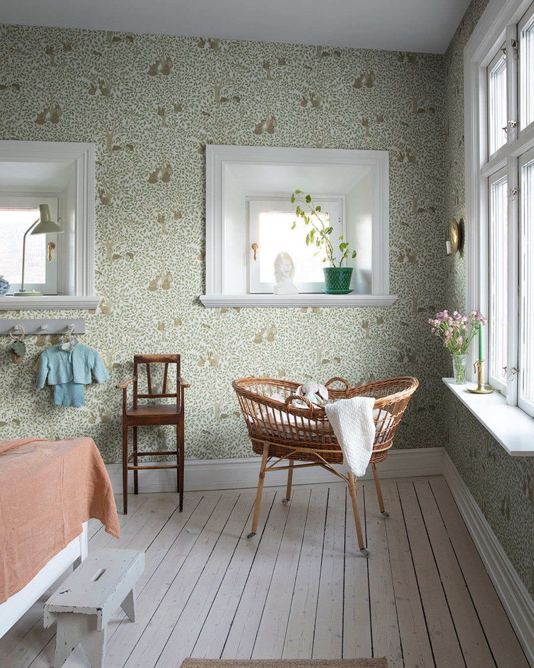 Midbec Tapete - Per 44111 - Grün & Beige