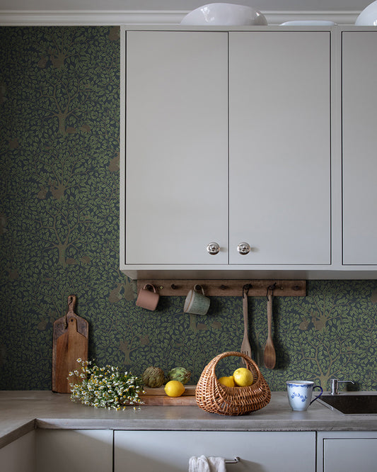 Midbec Tapete - Per 44115 - Dunkelblau