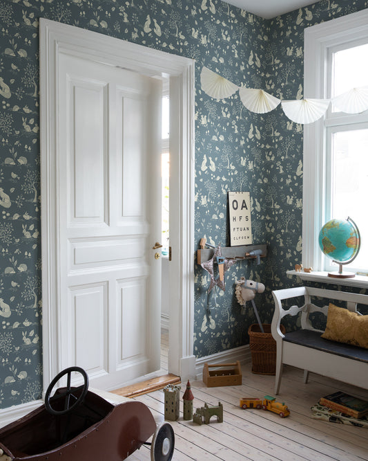 Midbec Tapete - Ivar 44129 - Blau