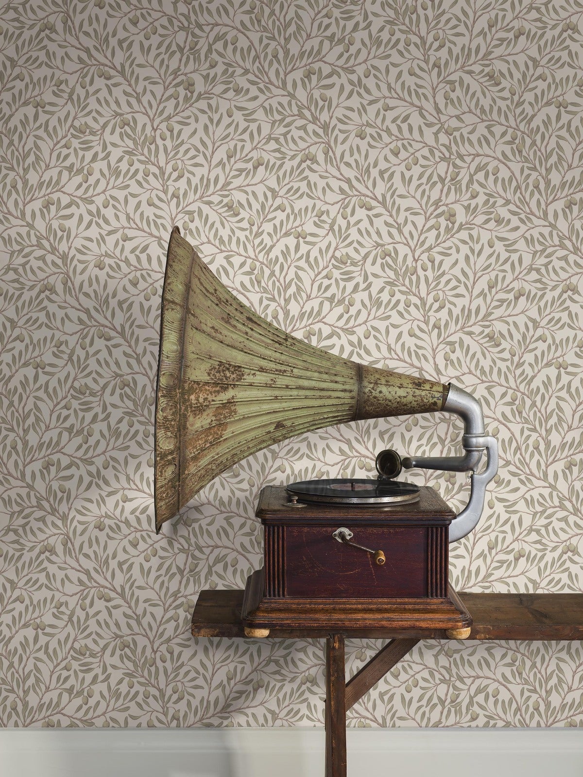 Borastapeter Tapete - Olivträd - Grün