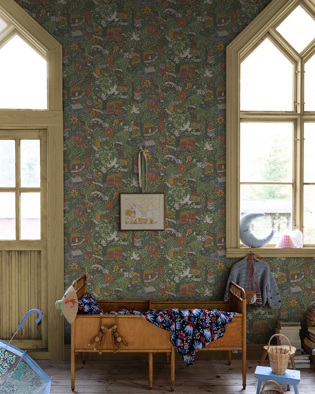 Midbec wallpaper - Bygga Bo 63003 - Dark Green