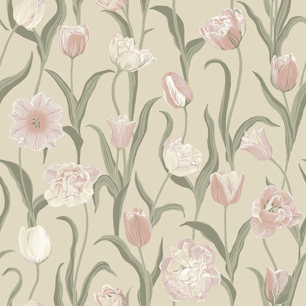 Borastapeter Tapete - La Belle Epoque - Pink