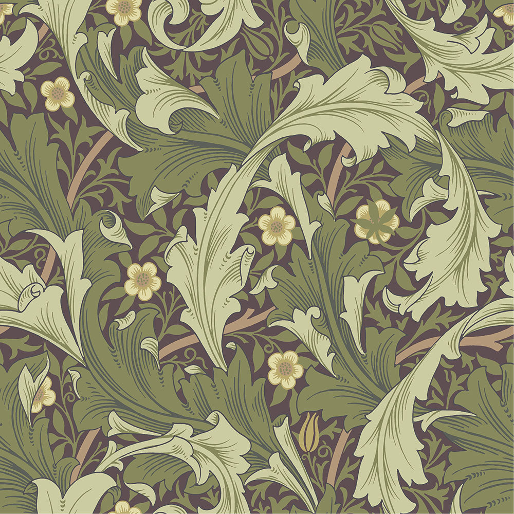 William Morris Tapete - Granville - Grün