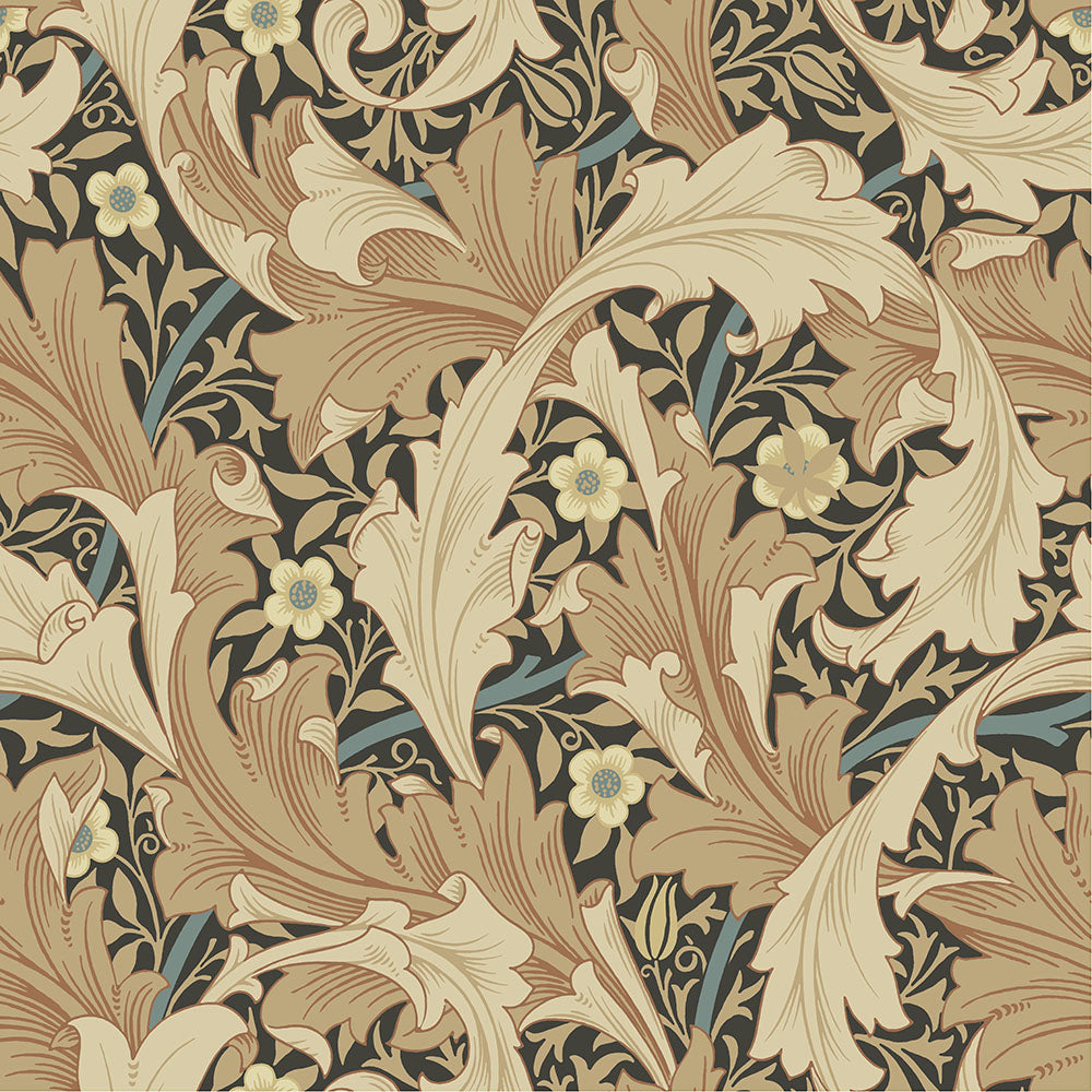 William Morris Tapete - Granville - Rost