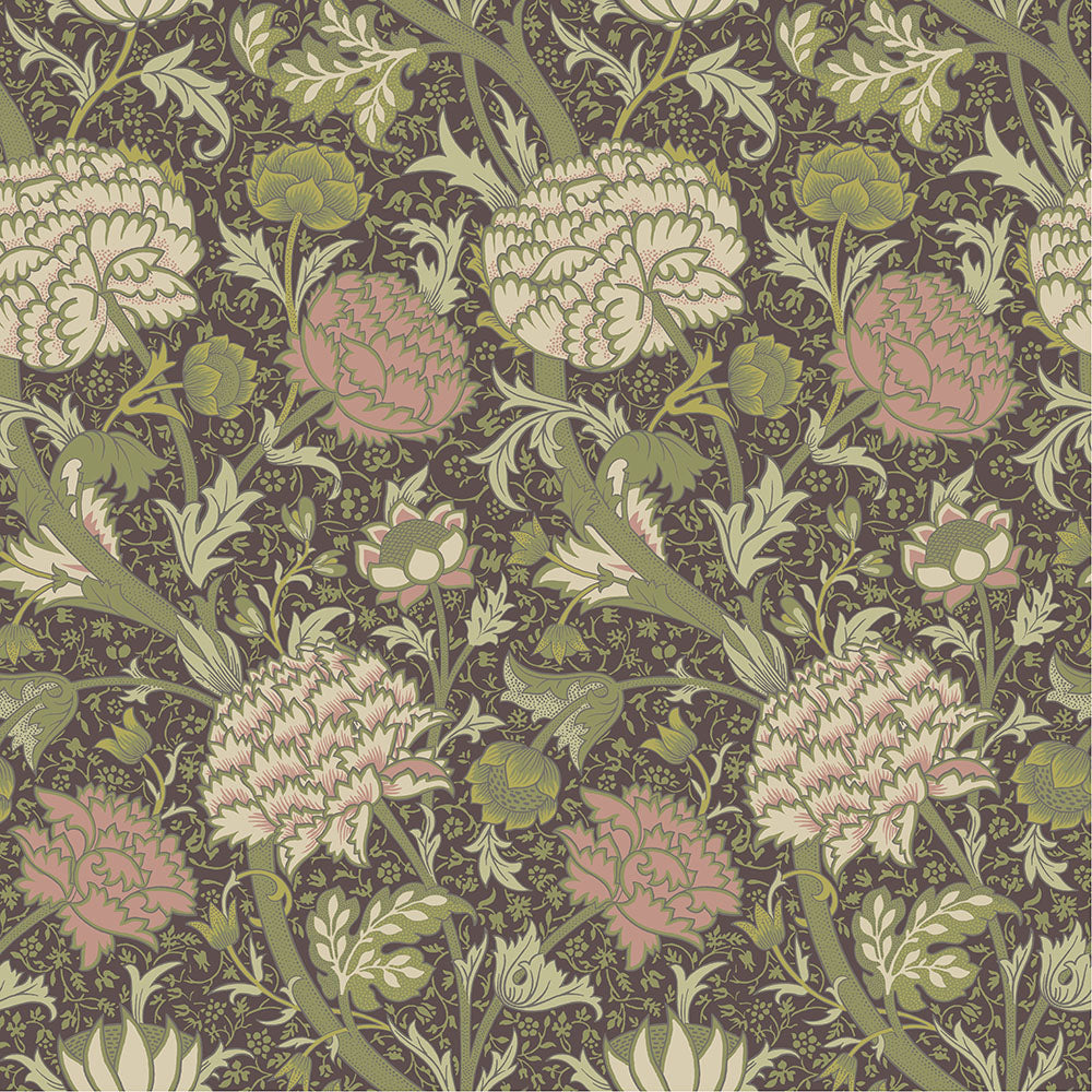 William Morris Behang - Cray - Roze