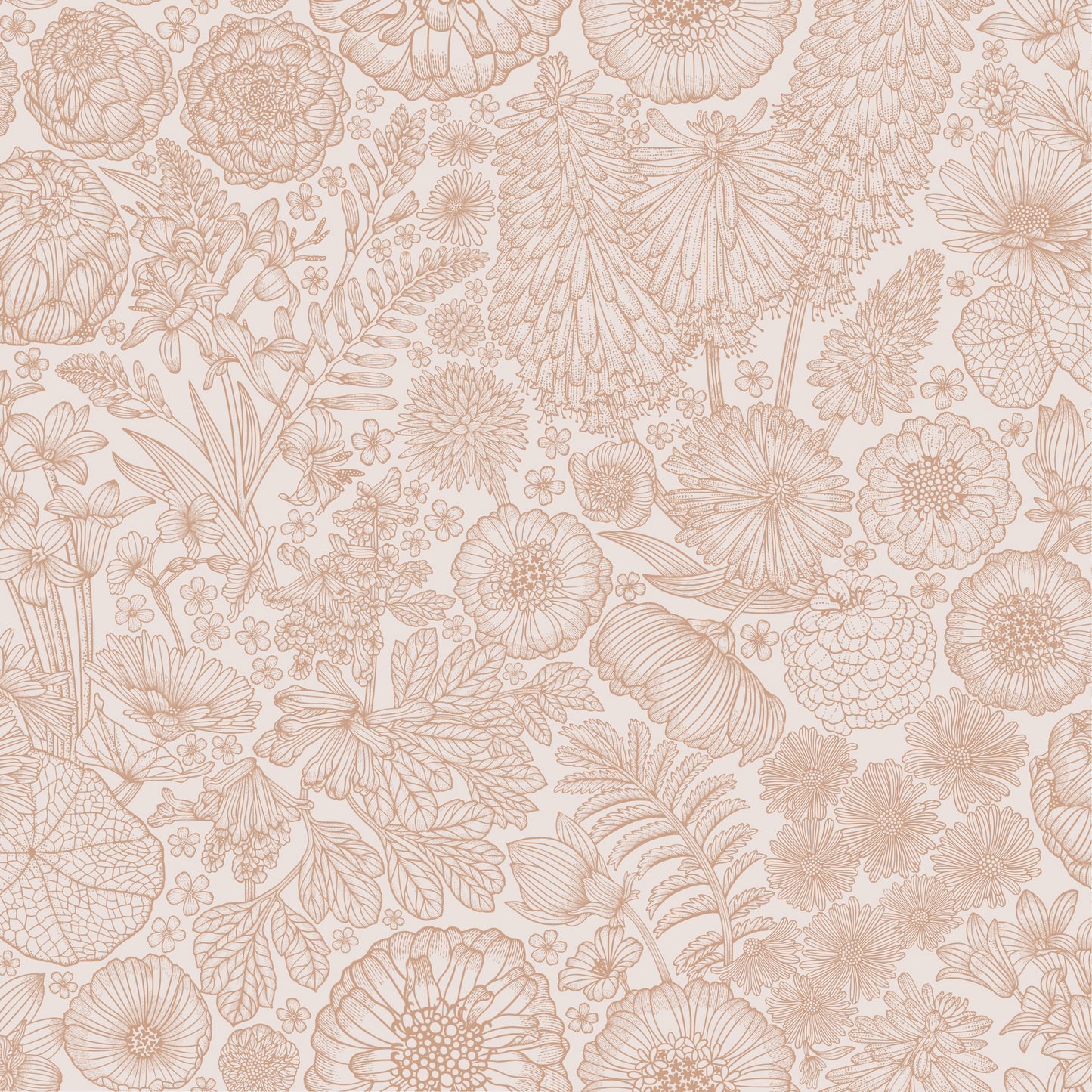 Summer Gray Wallpaper - August - Mocha