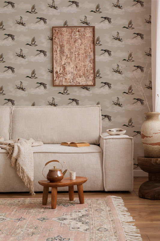 Summer Gray Tapete - Voyage, Petit - Sanfter Sand