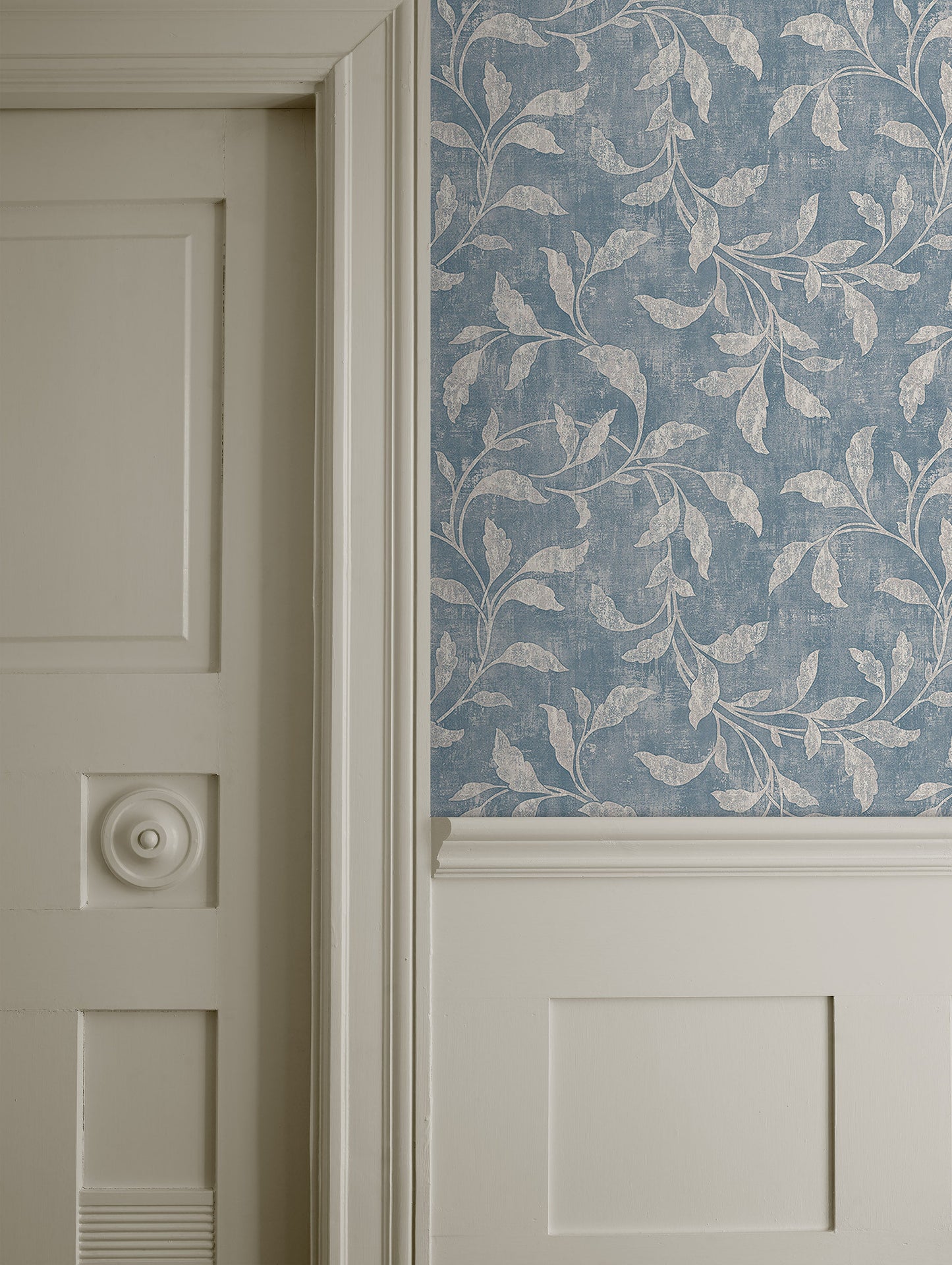Borastapeter Wallpaper - Rosewood night - Blue (SALE)