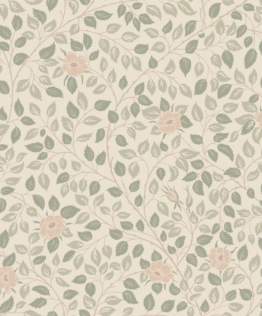 Sandberg Wallpaper - Solliden, Frühlingsgrün