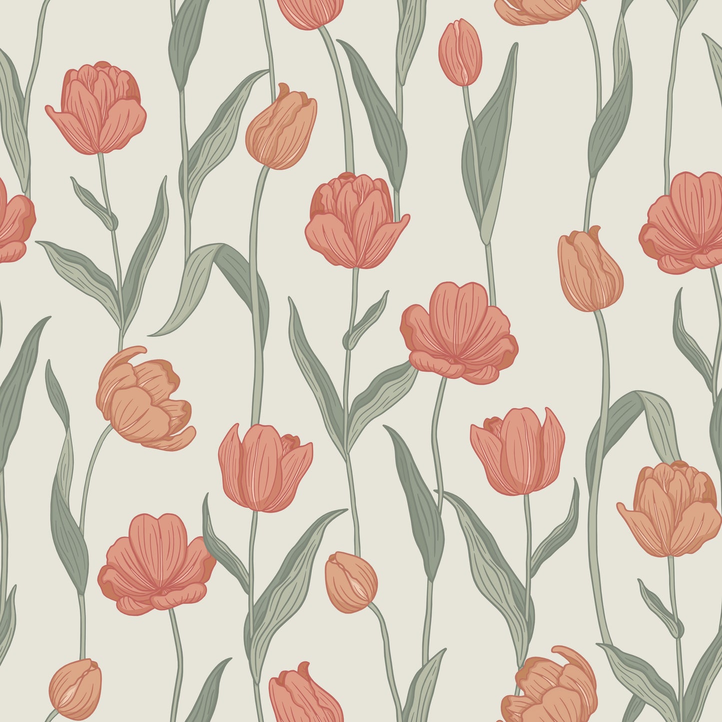 Summer Gray Wallpaper - Fjädra - Ruby