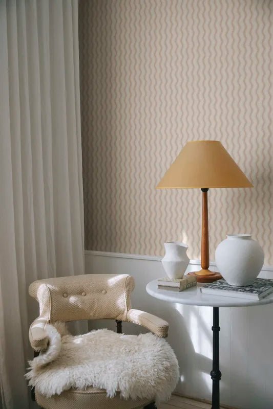 Sandberg Tapete - Erik - Staubiges Rosa