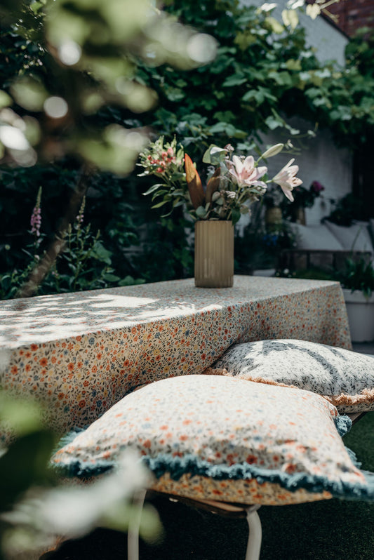 Leinenkissenbezug - Summer Gray - Freja