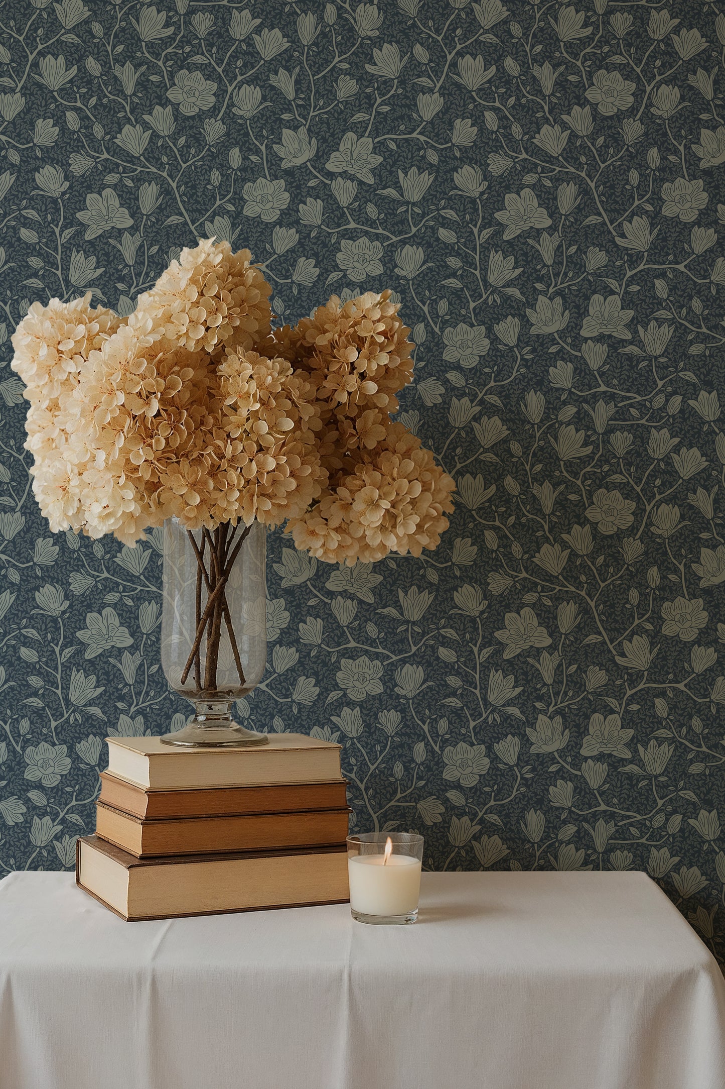 Summer Gray Tapete - Noah - Mitternachtsblau