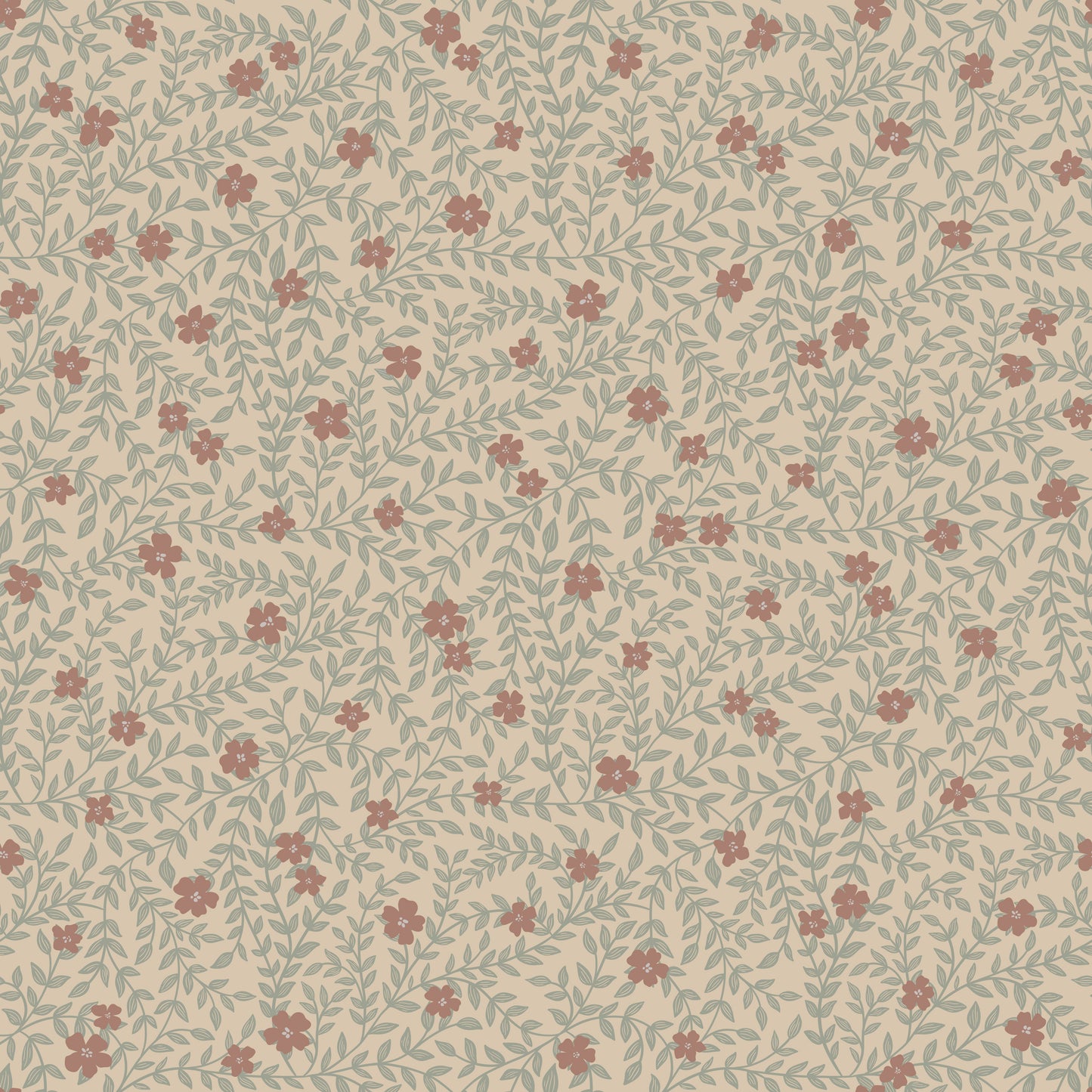 Summer Gray Tapete - Lief - Burgunder