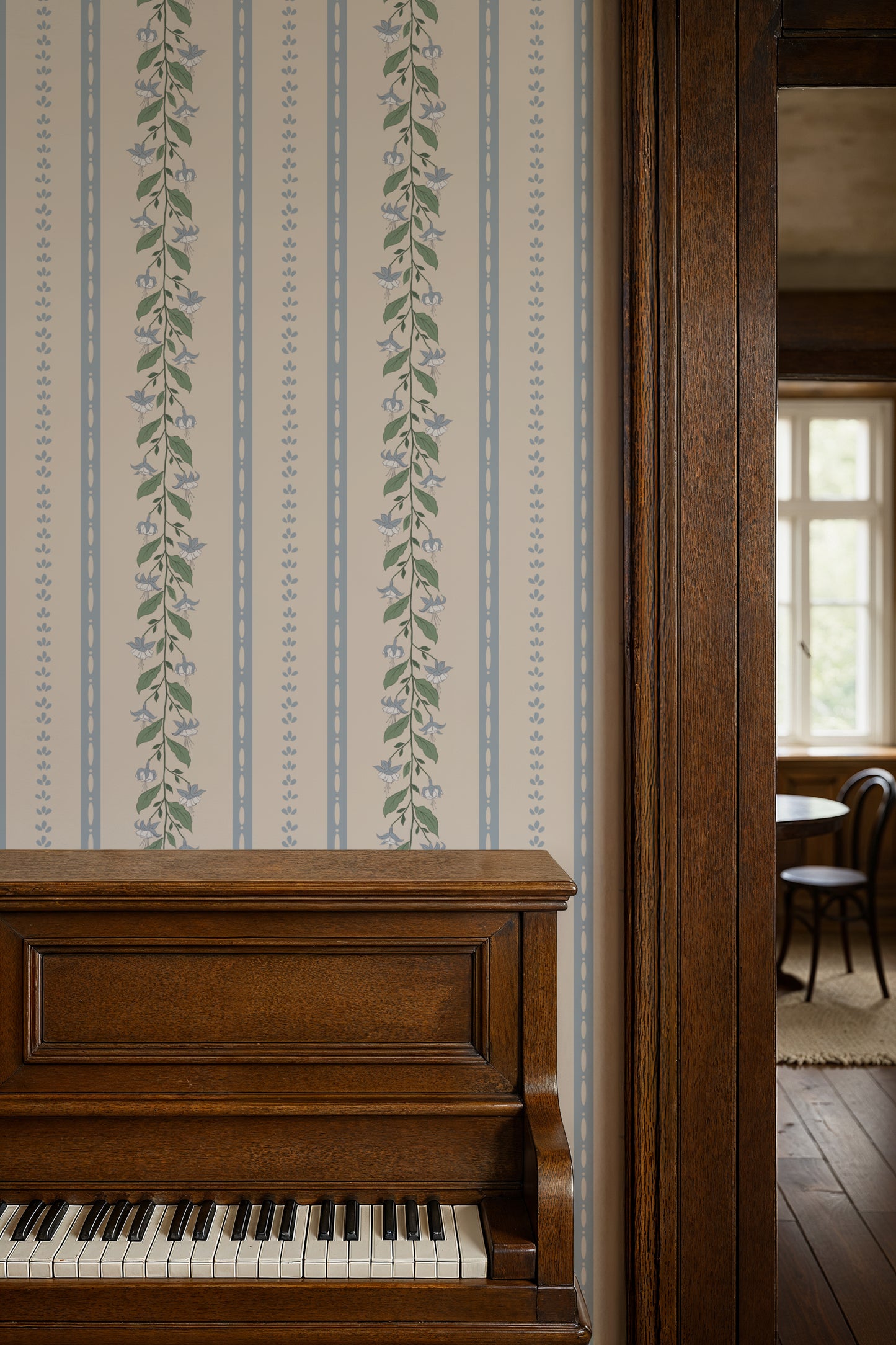 Tapete Streifen - Luna - Himmel