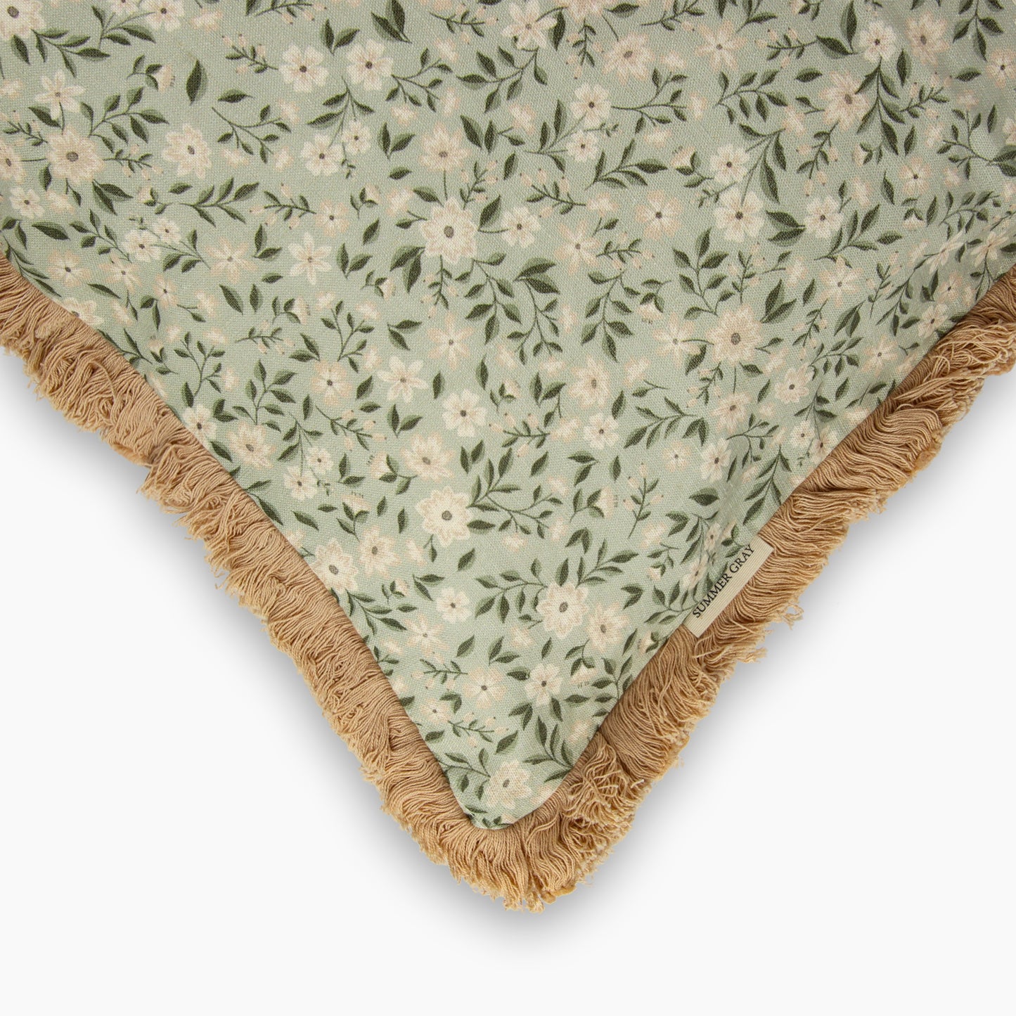 Linnen kussenhoes - Summer Gray - Freja Meadow