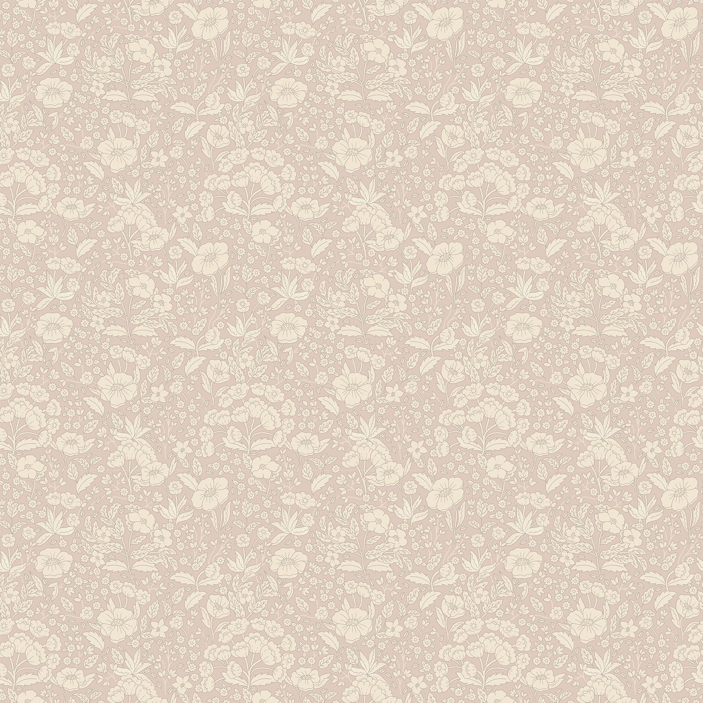 Peel & Stick Tapete - Doris - Staubiges Rosa