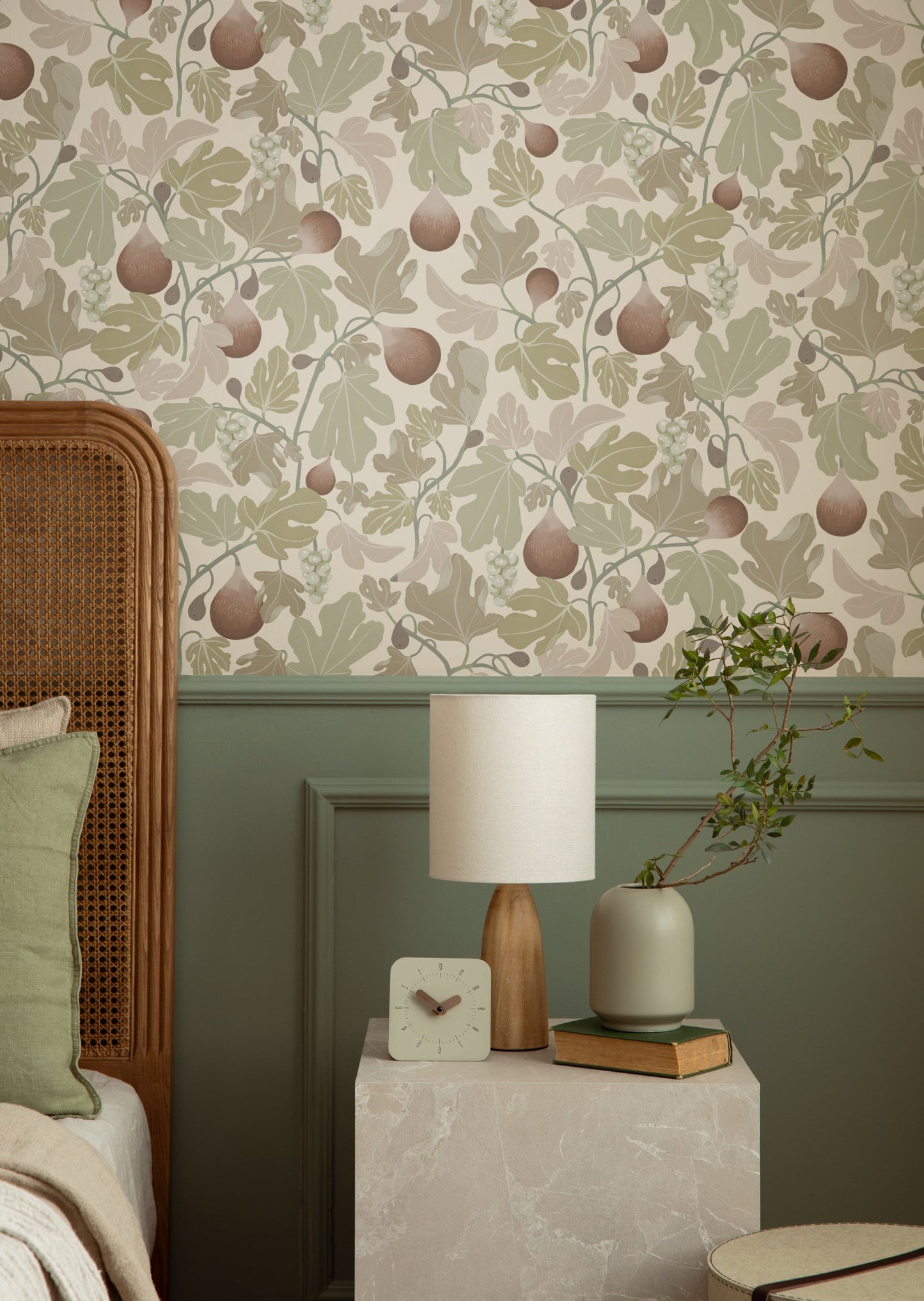Peel & Stick Tapete - Feigen - Beige
