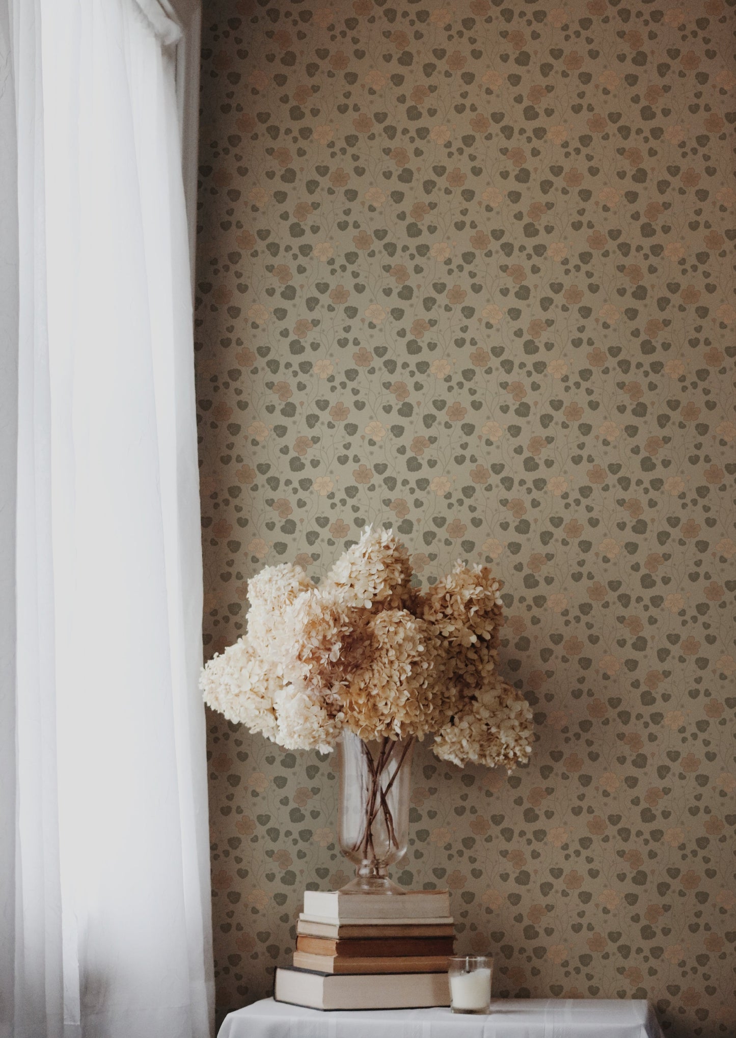 Summer Gray Tapete - Hallie - Perle