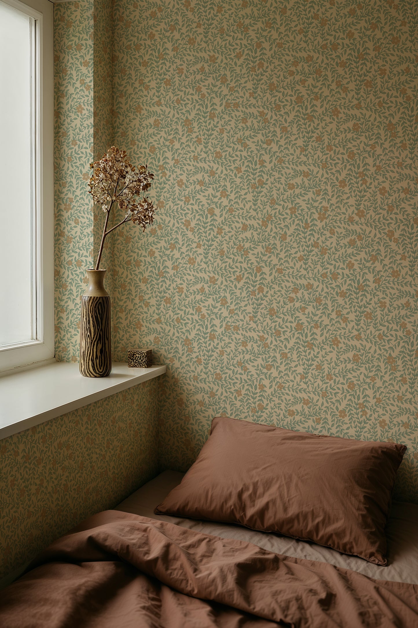 Summer Gray Tapete - Lief - Bronze