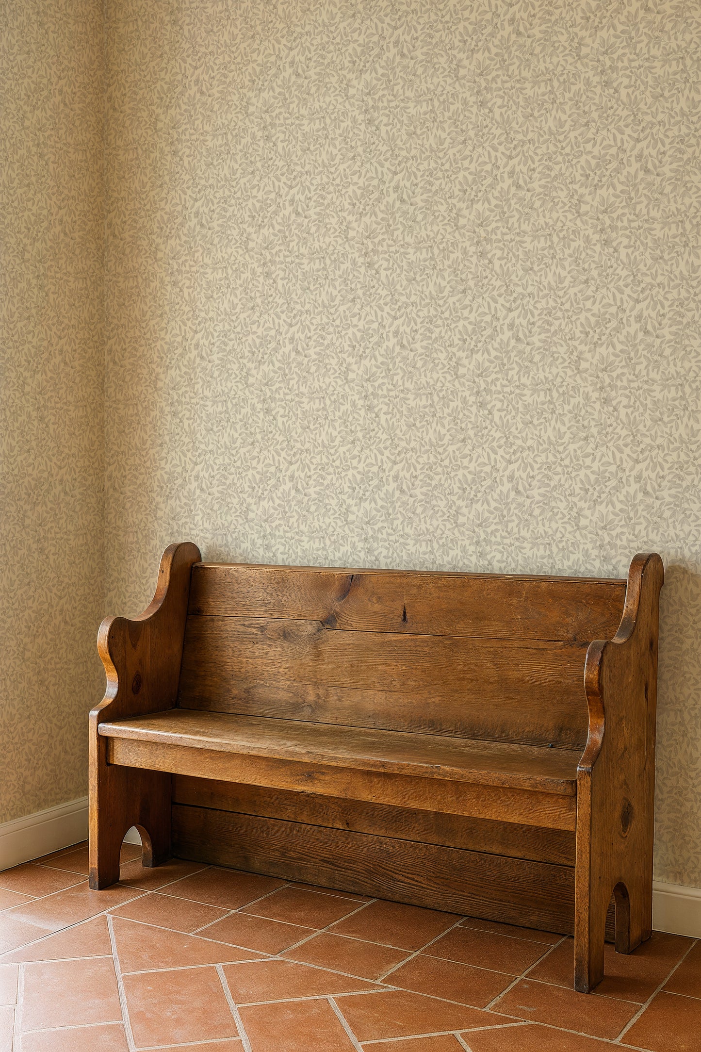 Summer Gray Wallpaper - Junia - Soft Sand