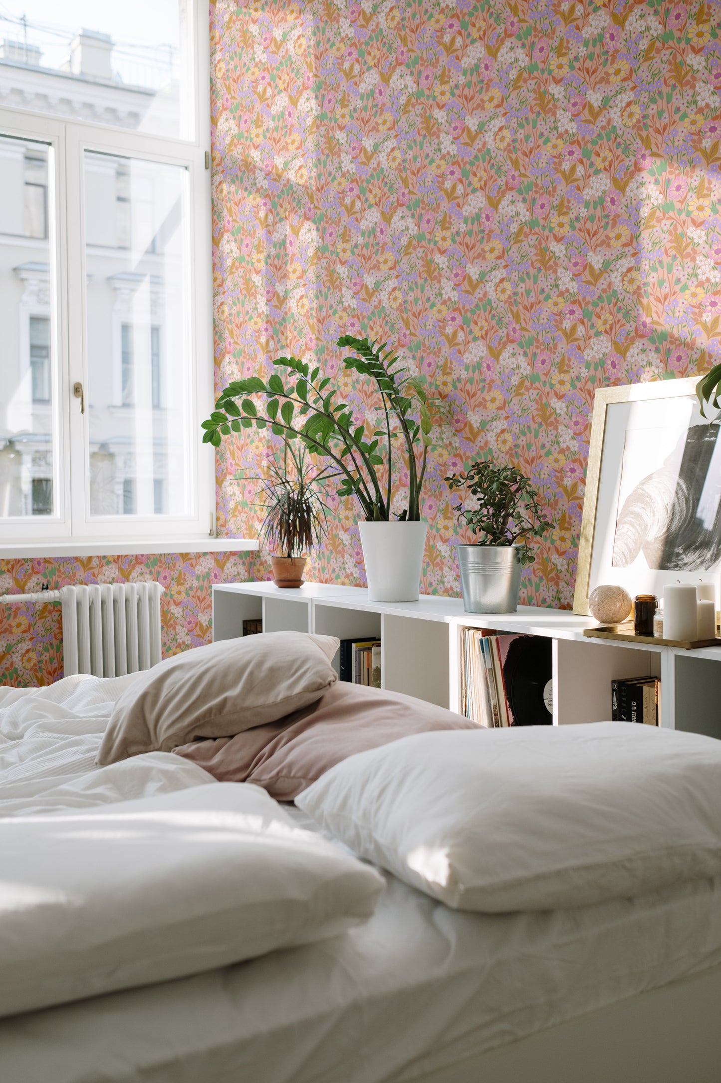 Summer Gray Tapete - Lola, Petit - Aprikose