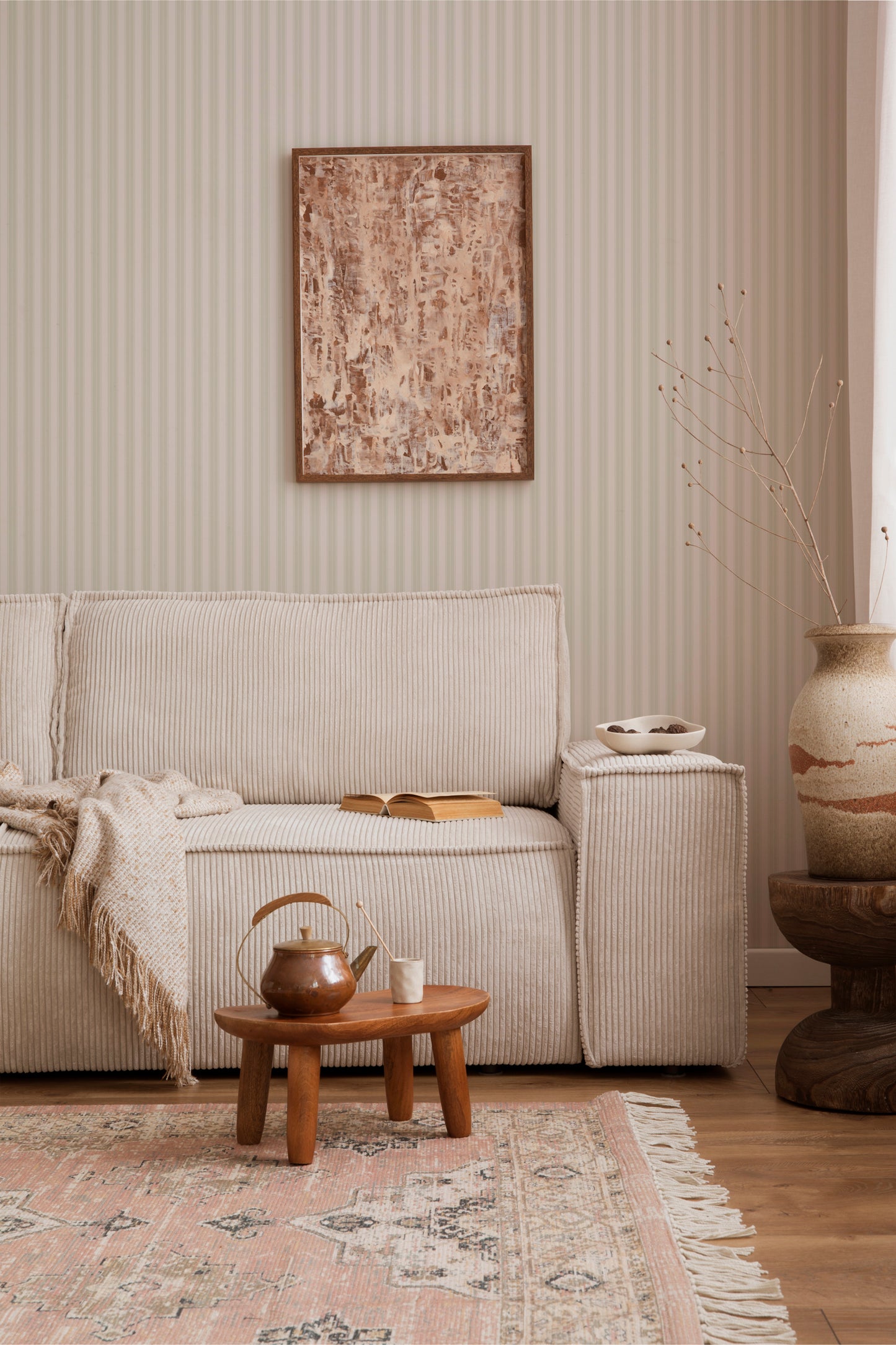 Tapetenstreifen - Newport - Grün