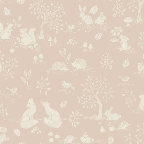 Midbec Wallpaper - Ivar - pale pink