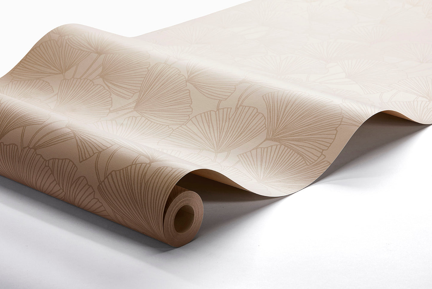 Borastapeter Wallpaper - Ginkgo - Pale Pink