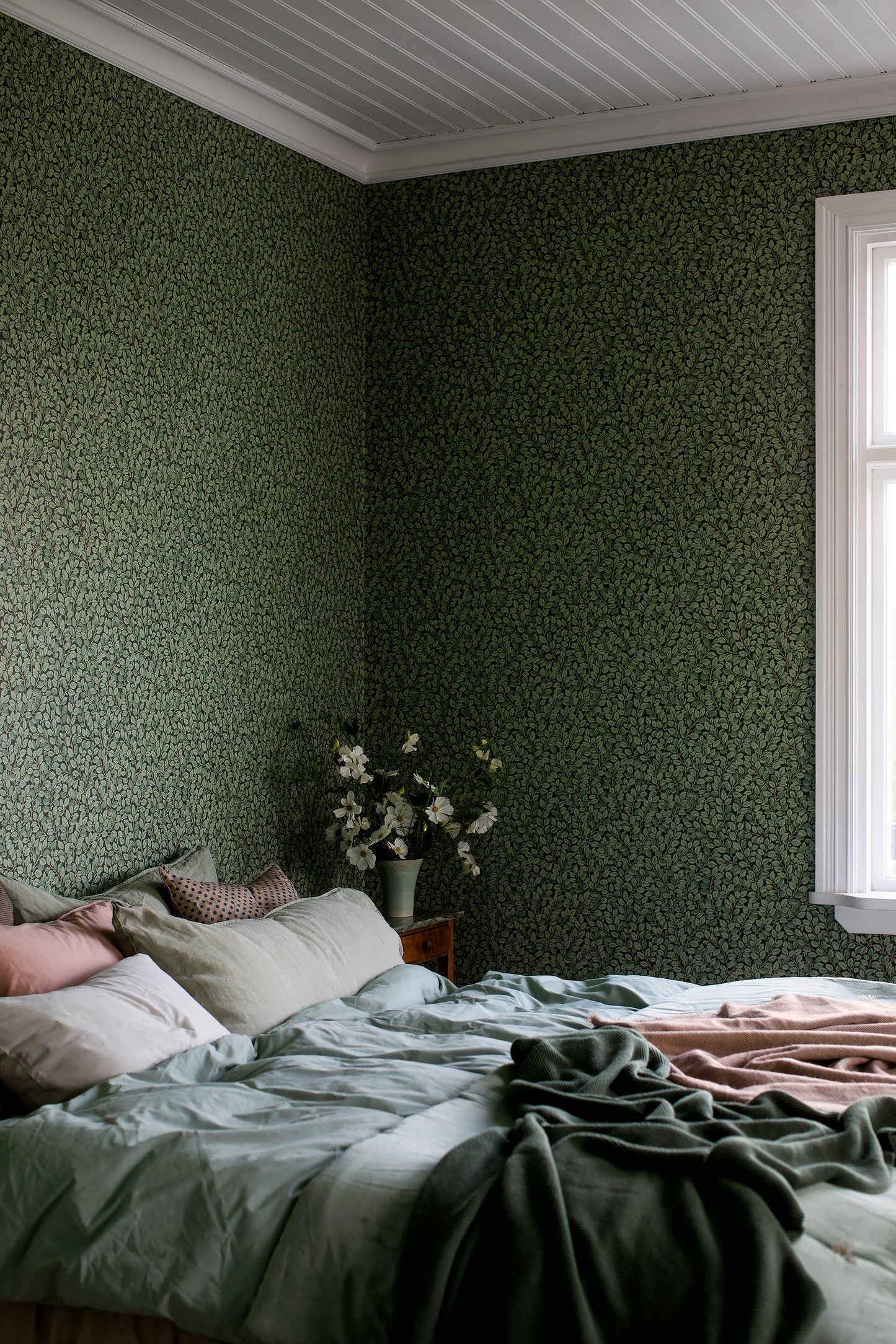 Borastapeter Wallpaper - Hazel 7663 - Dark Green