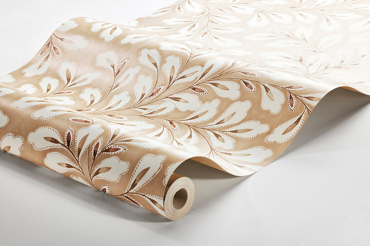 Borastapeter Behang - Liv - Terracotta & Beige