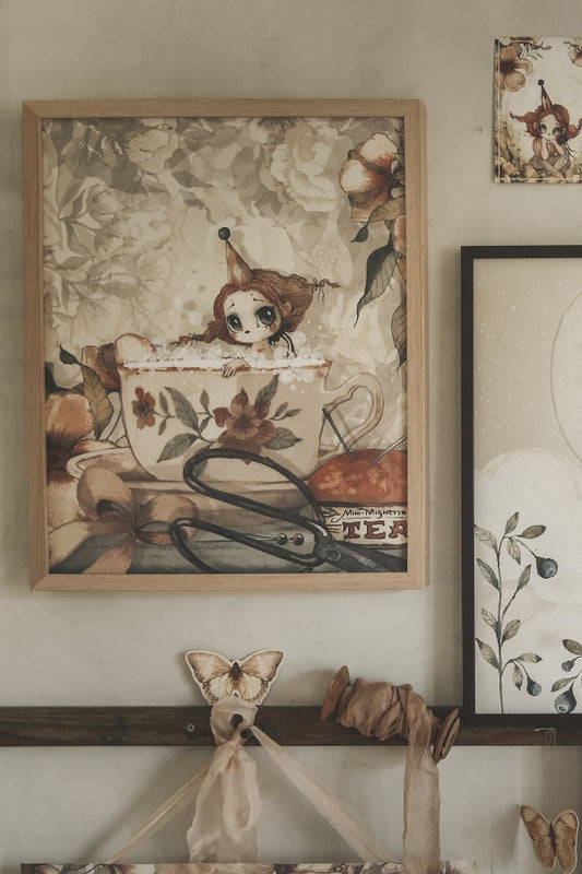 Nursery Art - Tea Bath