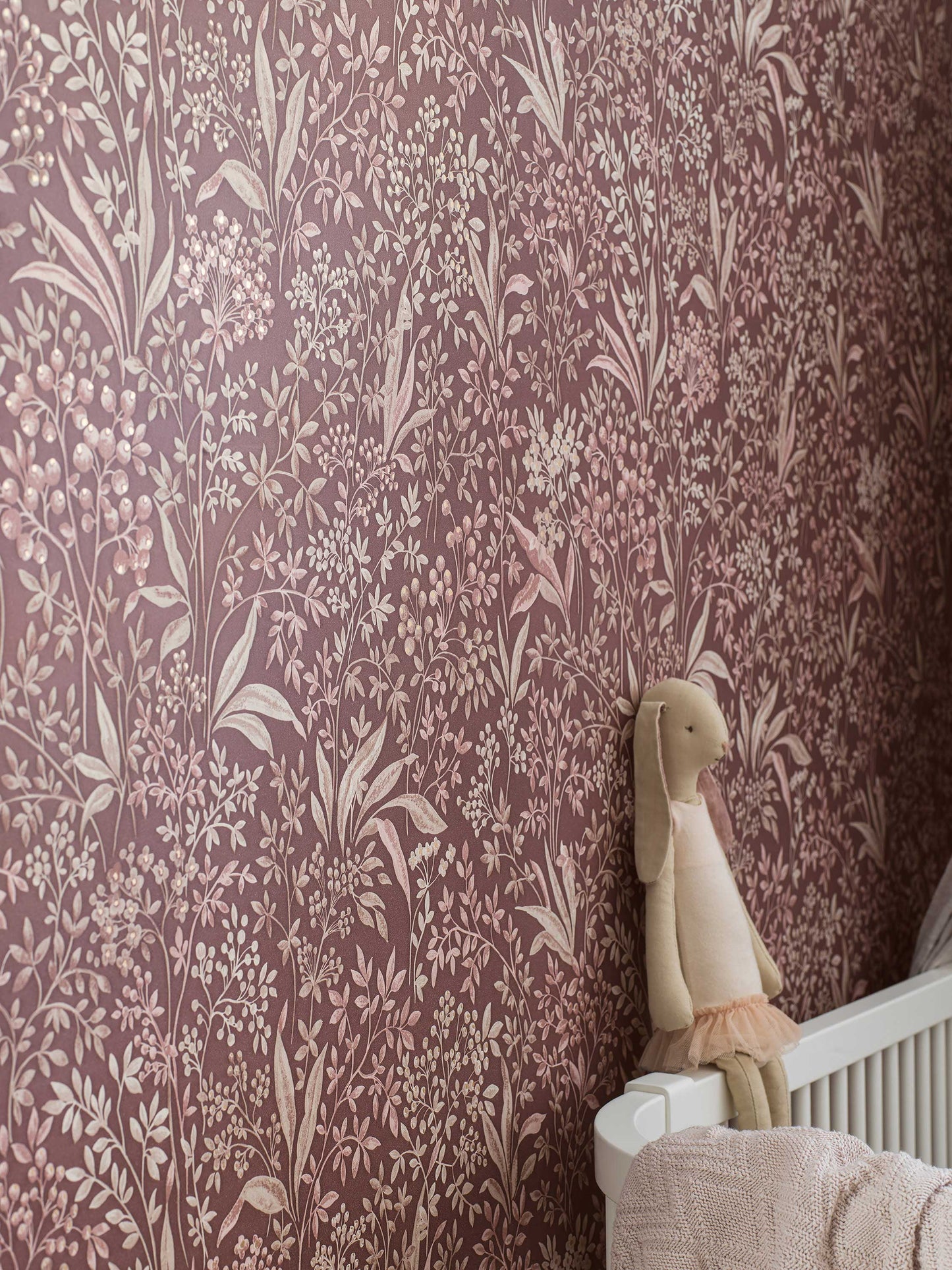 Borastapeter Tapete - Nocturne 7268 - Rose