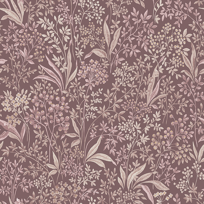 Borastapeter Tapete - Nocturne 7268 - Rose