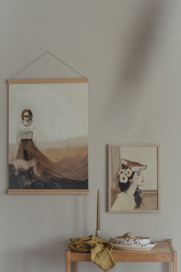 Wall Art - Lady Wood