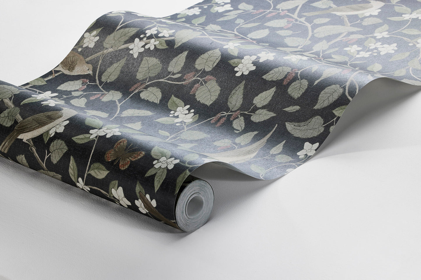 Borastapeter Tapete - Sångfåglar - Schwarz