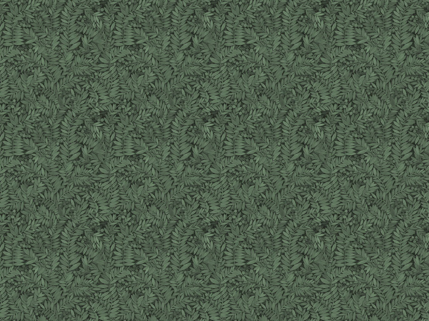 Bloemenbehang - Eve - Evergreen