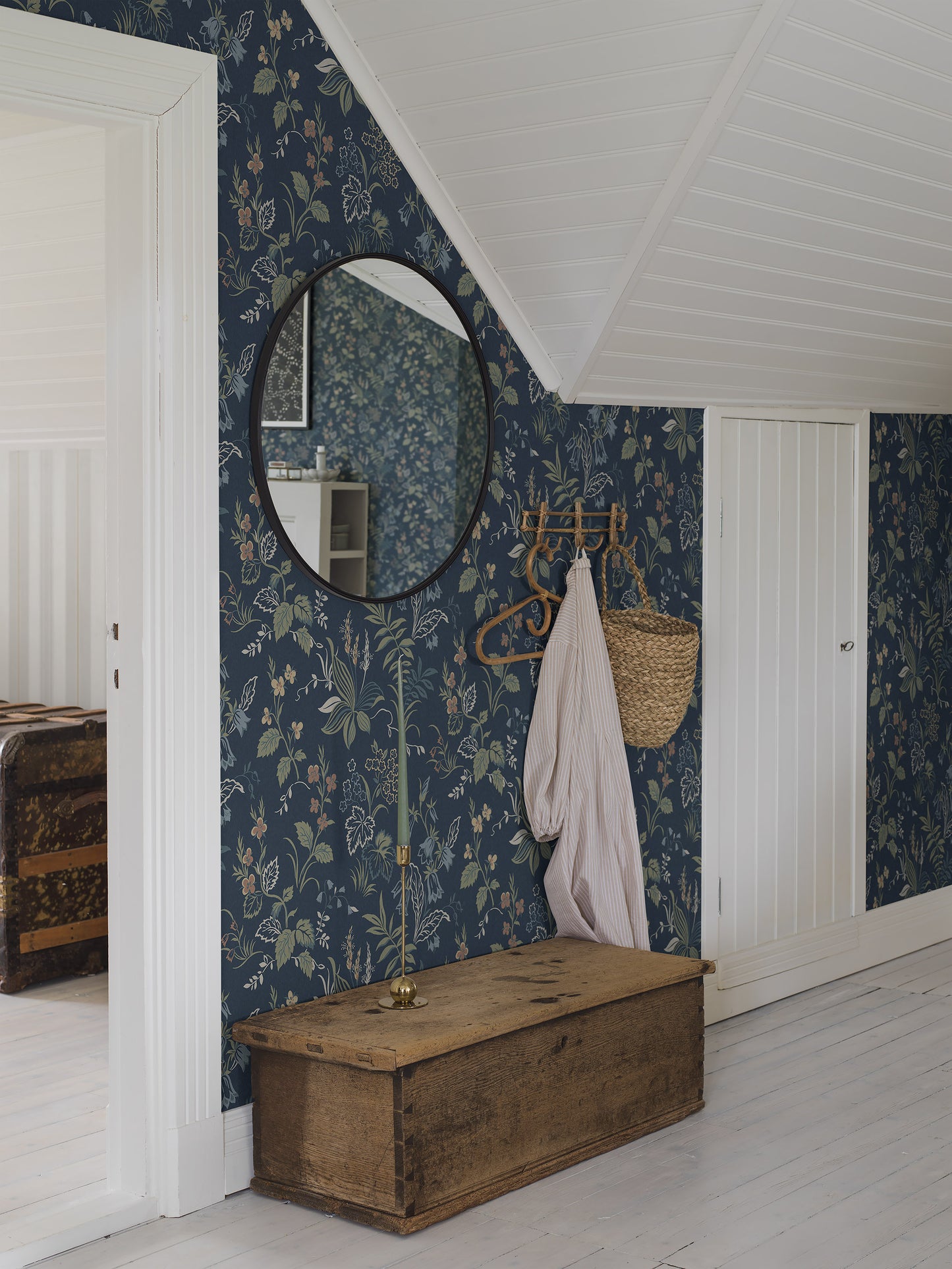 Borastapeter Wallpaper - Folklore 3262 - Blue