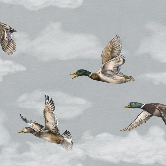 Summer Gray Behang - Voyage - Nordic Grey