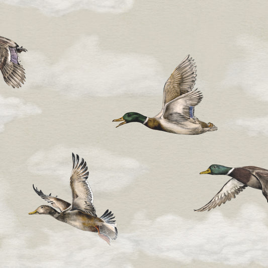 Summer Gray Behang - Voyage - Zachte Zand