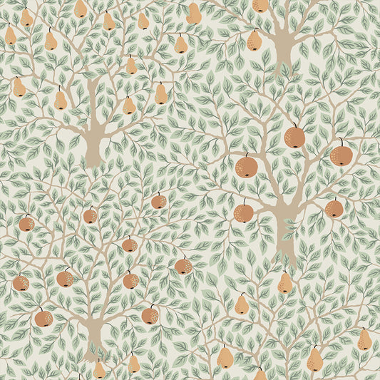 Midbec Wallpaper - Pomona 33011 - peach & green