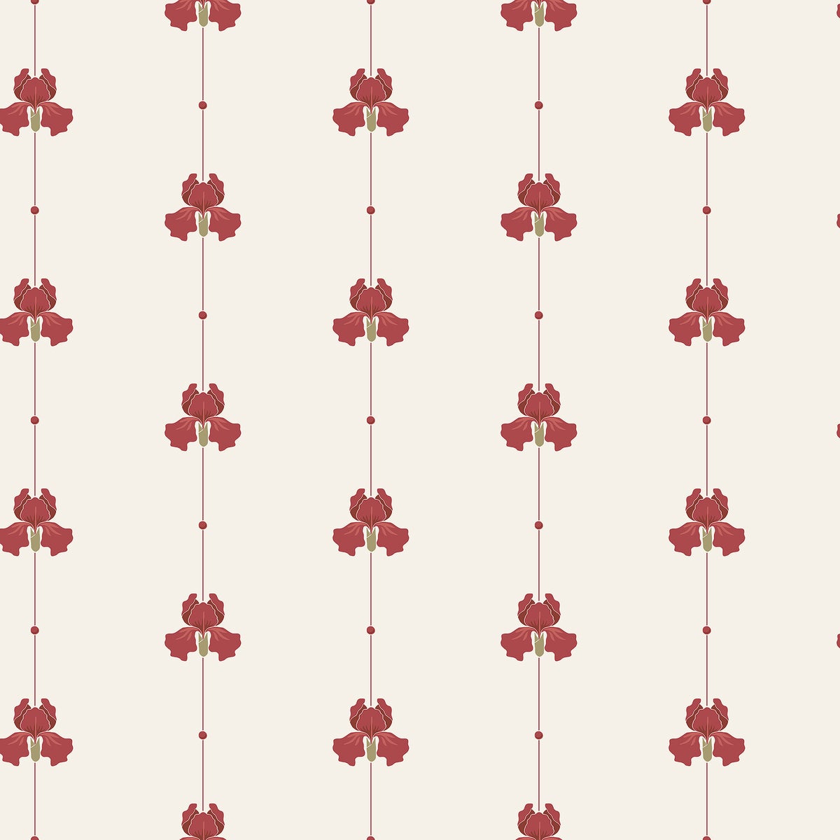 Gotain Sweet Pea Burgundy 5686