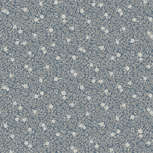 Borastapeter Wallpaper - Myrten - Blue