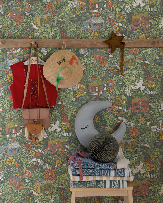 Midbec wallpaper - Bygga Bo 63003 - Dark Green