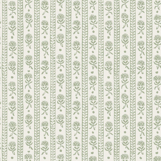 Borastapeter Wallpaper - Nejlikerand - Green