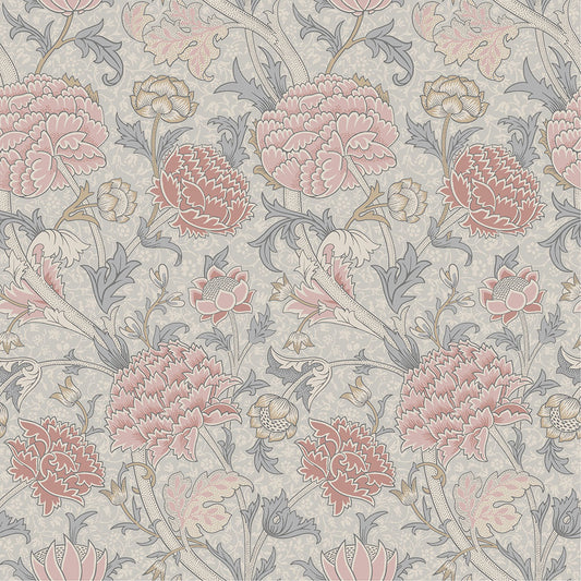 William Morris Tapete - Cray - Pink