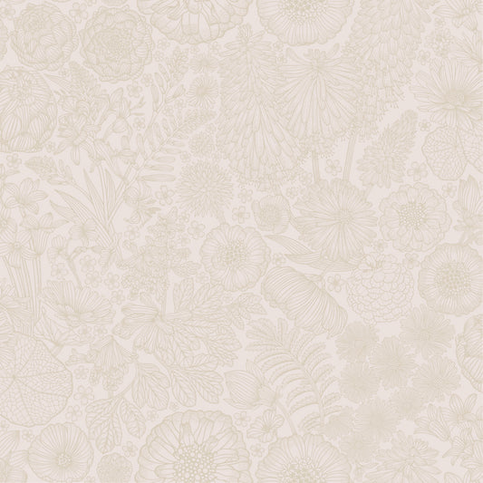Summer Gray Tapete - August - Sand