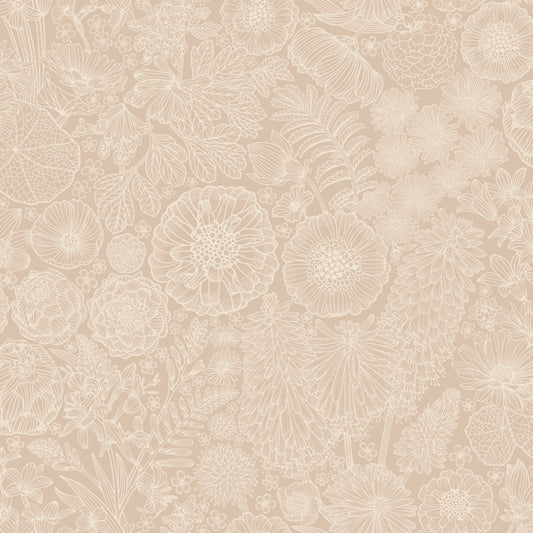 Summer Gray Tapete - August - Pink